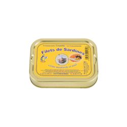 Filets de sardines  la crme de moutarde et au miel 115g