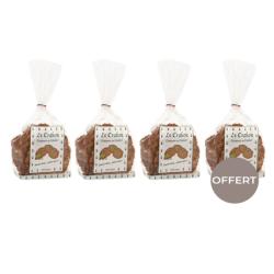 3 sachets de crakou caramel achetés, le 4ème OFFERT
