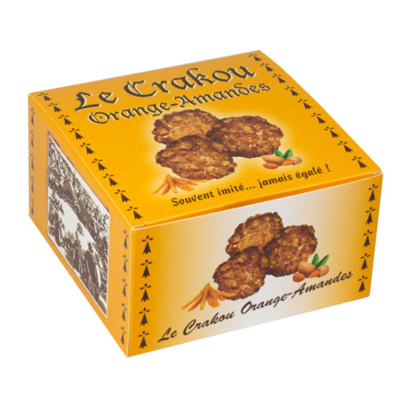 LE CRAKOU ORANGE ET AMANDES - ÉTUI CARTON 200g