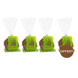 3 sachets de crakou pistache achetés, le 4ème OFFERT