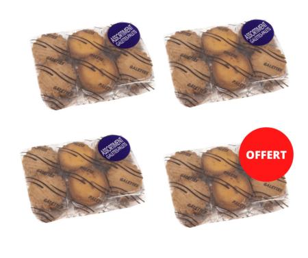 3 assortiments 460g achetés, le 4ème offert