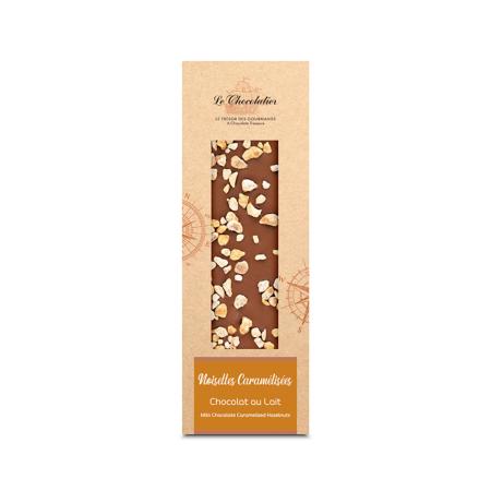 Tablette Chocolat au Lait Noisettes Caramélisées 90g