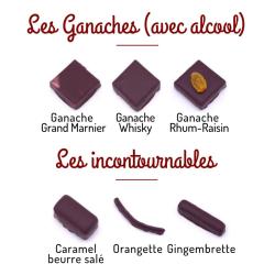CHOCOLAT MAISON <BR>Ballotins de différentes tailles