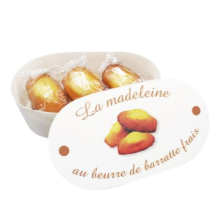 Coffret 7 madeleines au beurre de baratte 230g