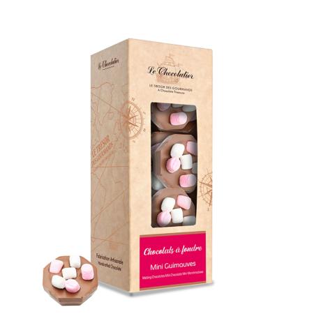 Chocolat à Fondre Lait Mini Guimauves 210g