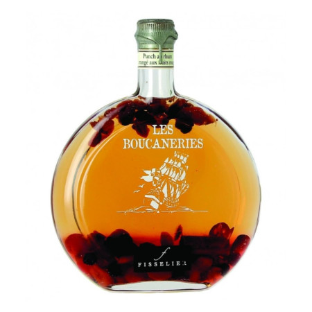 PUNCH AU RHUM FRUITS ROUGES 18%<br>Les Boucaneries