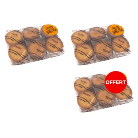 2 sachets palets 460g achetés, le 3ème OFFERT