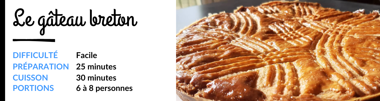 Gâteau breton au caramel au beurre salé