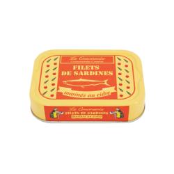 Filets de sardines marins au cidre 115g