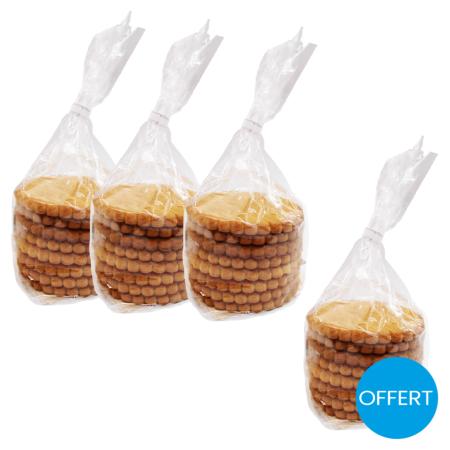 PROMO : Grandes galettes - 3 + 1 gratuit - sachet 280G