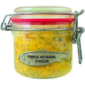 RILLETTES DE THON GERMON <BR>AUX ALGUES<BR>Fumage d'Arzon.