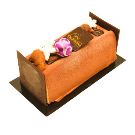 Bûche pâtissière Parfum de Noël