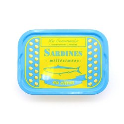 SARDINES  L'HUILE D'OLIVE ET AU CITRON