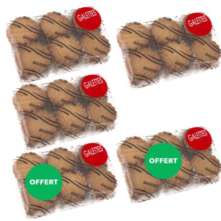 PROMO galettes  nature 460g - 3 + 2 GRATUITs