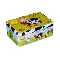 BOÎTE GALETTES & PALETS BRETONS 280g - Motif Vache joyeuse