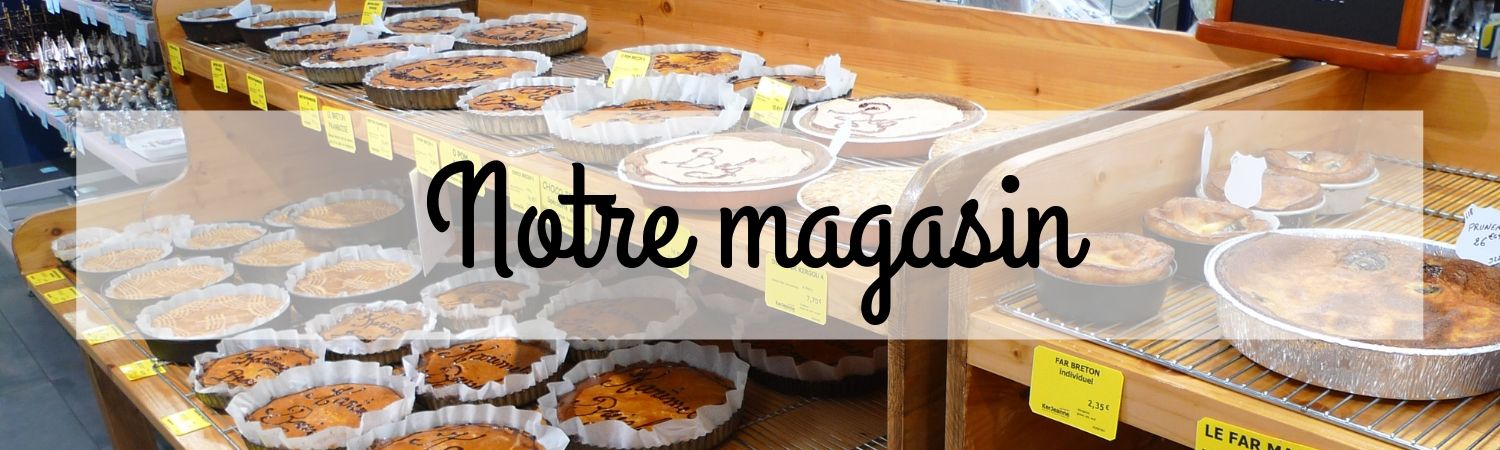 Biscuiterie Breizh -Présentation Magasin Kerjeanne - Morbihan