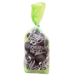 CHOCOLATS DE PÂQUES Sachet Oeufs fourrés chocolat noir - 200G