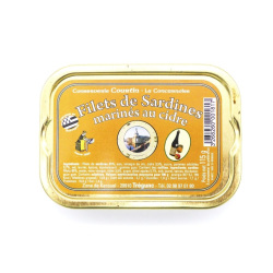 FILETS DE SARDINES<BR>MARINS AU CIDRE