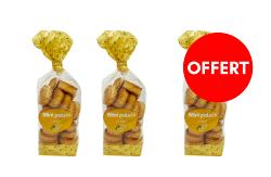 2 sachets mini palets citron achetés, le 3ème OFFERT