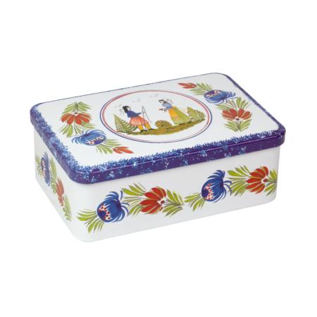 BOÎTE GALETTES BRETONNES 280g - Motif faience 2