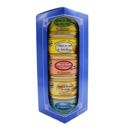 Étui DE 5 RILLETTES DE POISSONS 130g