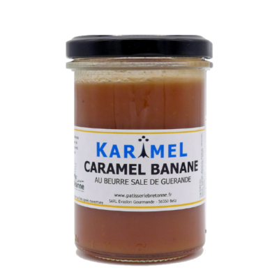 CRÈME DE KARIMEL BANANE<br>Fab maison 220g.