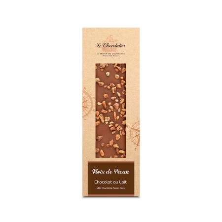 Tablette Chocolat Lait Noix De Pécan 90g