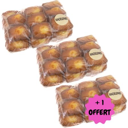 2 sachets Madeleines 920g + 1 GRATUIT