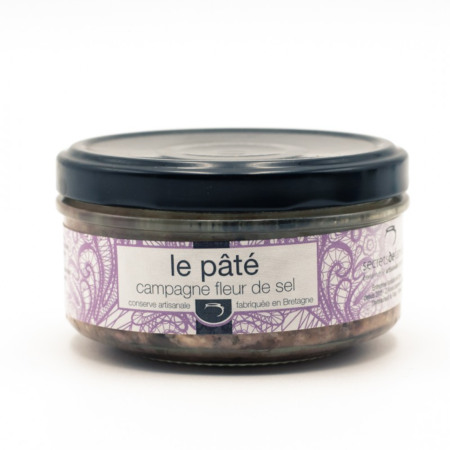 PÂTÉ CAMPAGNE FLEUR DE SEL<BR>Secrets de Famille