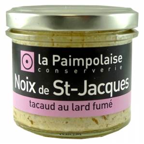 RILLETTES DE ST JACQUES, tacaud & lard