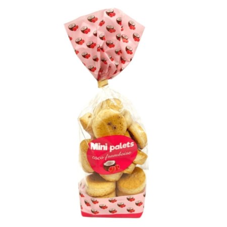 MINI PALETS COCO FRAMBOISE - Sachet 200G