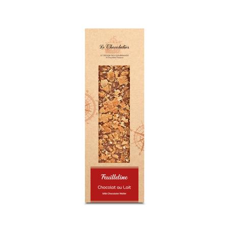 Tablette Chocolat au Lait Feuilletine 90g