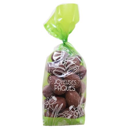 CHOCOLATS DE PÂQUES Sachet Oeufs fourrés chocolat lait - 200G
