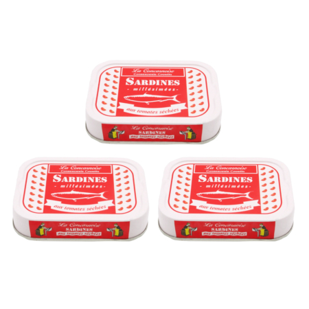 Sardines aux tomates séchées lot de 3