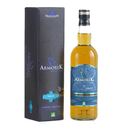 WHISKY ARMORIC single malt - légende BIO 70 cl