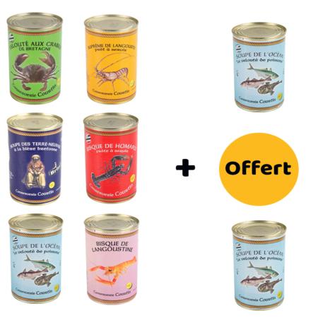 Lot de 6 soupes 400g + 2 offertes