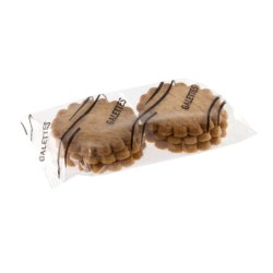 BOÎTE GALETTES & PALETS BRETONS 280g - Motif Coquillages