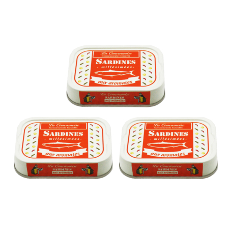 Sardines aux aromates lot de 3