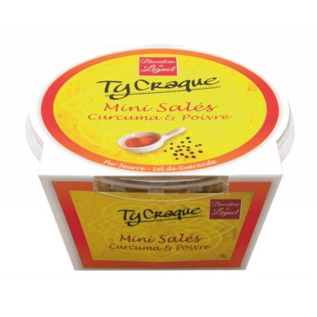 TY CRAQUE - Mini salés curcuma poivre - 100g