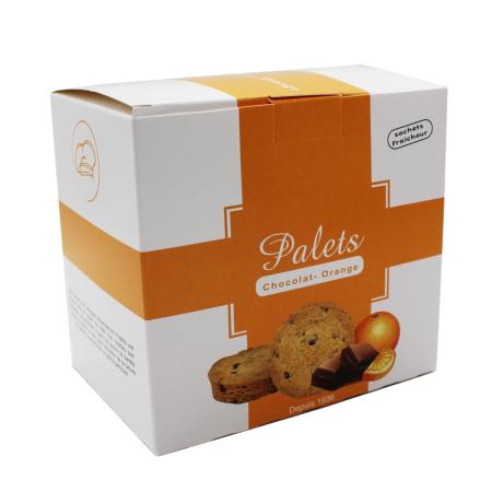 PALETS BRETONS CHOCOLAT ORANGE BOÎTE 400g