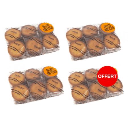 3 sachets palets 460g achetés, le 4ème OFFERT