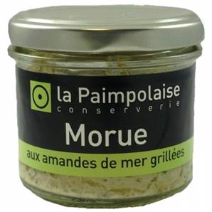 RILLETTES DE MORUE aux amandes de mer