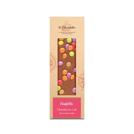 Tablette Chocolat au Lait Confettis 90g