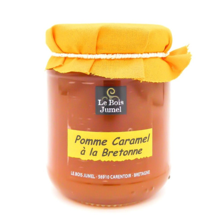 Confiture pomme caramel 250g - Le Bois Jumel