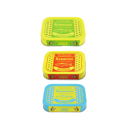 Lot de 3 sardines