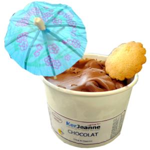 Pot de glace<br>Chocolat.