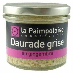 RILLETTES DE DAURADE au gingembre