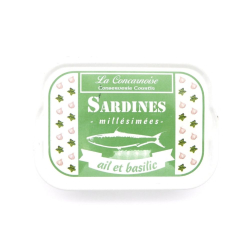 SARDINES<BR>  L'AIL ET AU BASILIC