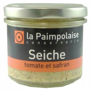 RILLETTES DE SEICHE, tomate et safran