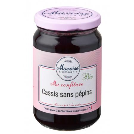 Confiture de cassis sans pépins bio